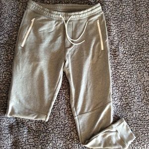 Men’s small light gray sweats